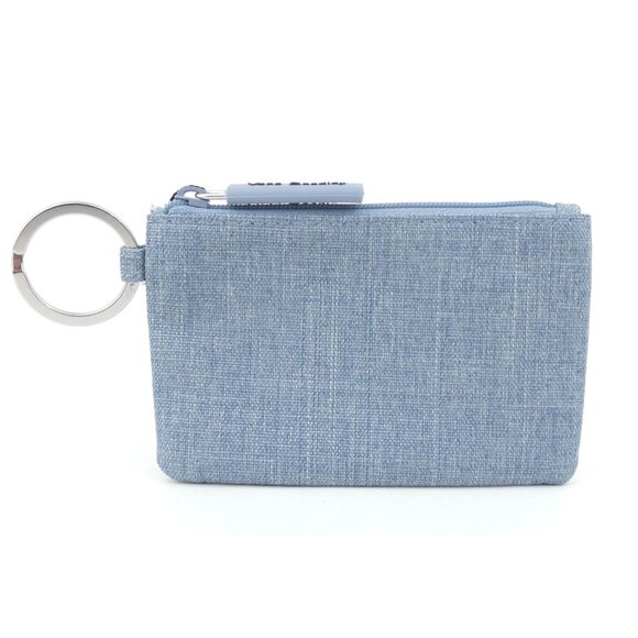 Vera Bradley Zen Gray Lighten Up Zip Id Case NWT - Picture 1 of 2
